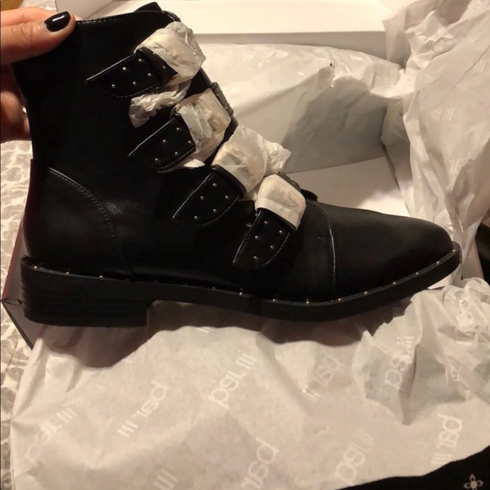Black boots